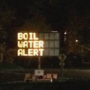 BoilWaterAlert sign